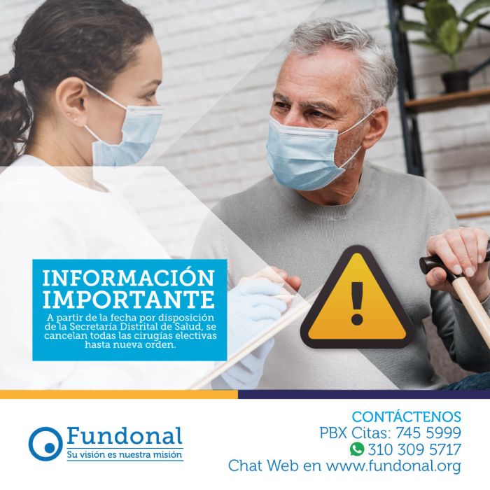 Comunicación Pacientes Cancelación Cirugías Electivas