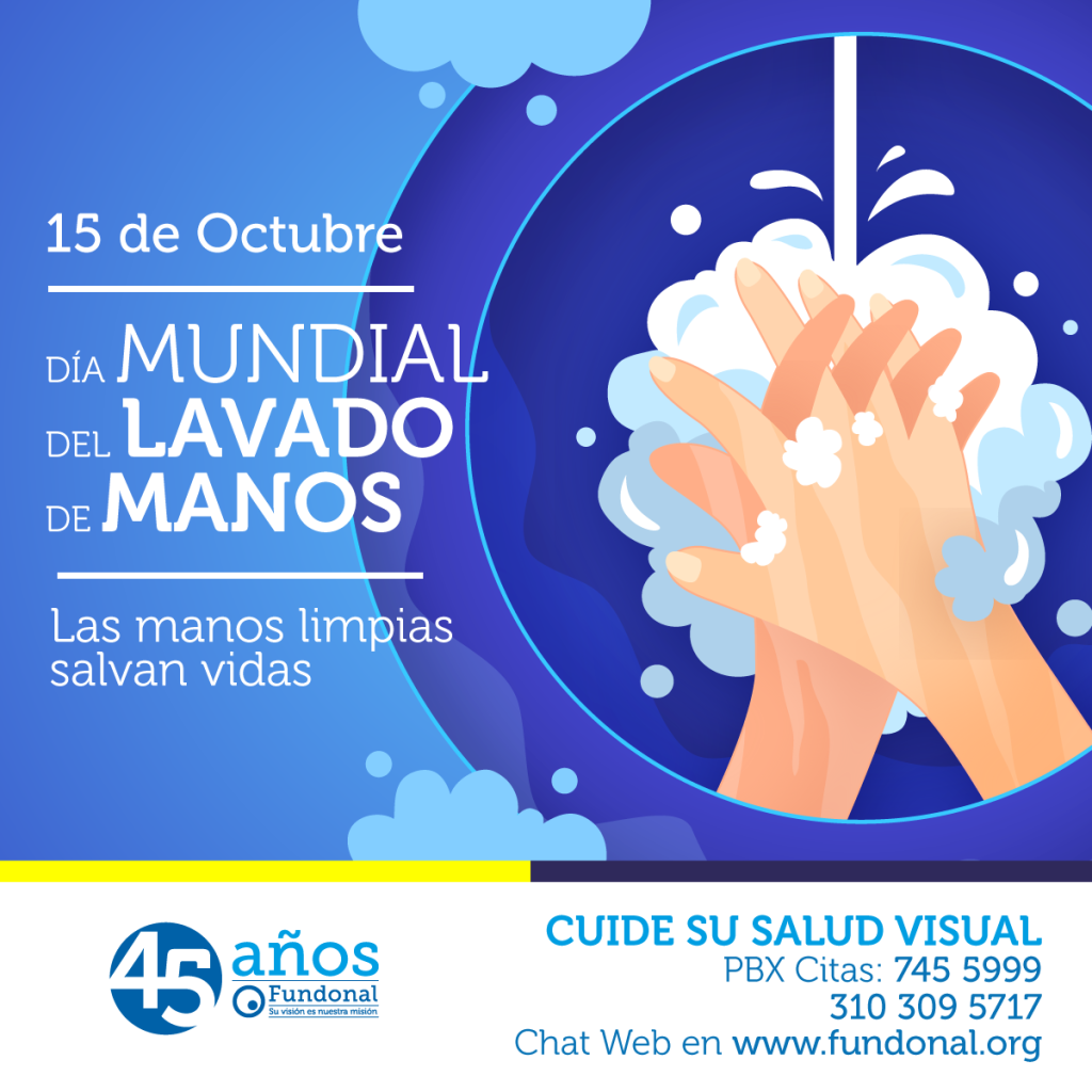 Día mundial de lavado de manos