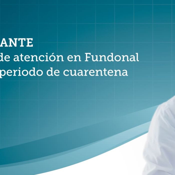 Manejo de atención durante periodo de cuarentena
