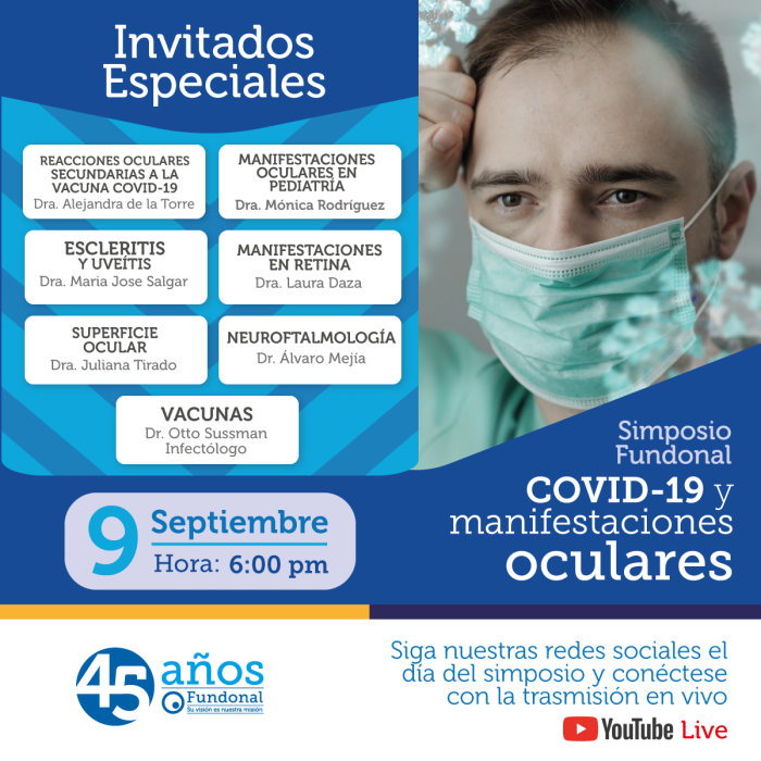 Simposio manifestaciones oculares COVID-19
